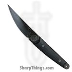 Dishonor Blades - Hanzo-Standard - Hanzo Kwaiken - Fixed Blade Knife - Uddeholm Rigor (A2) Cerakote Kwaiken - G10 - Black