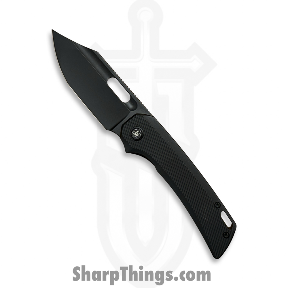 0675a1f8-0990-4ba5-9802-d02c96038f97_EMP-REL-DLC-DLC_1.jpg EMPEDC - EMP-REL-DLC-DLC - Relative Framelock - Folding Knife - CPM MagnaCut DLC Bowie - Titanium - Black - Image 1