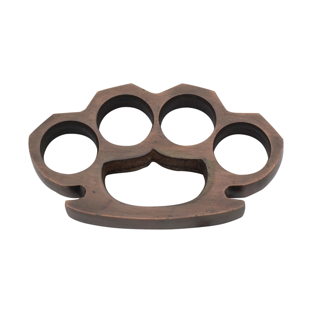 06ca7b40-e573-444f-a1d1-53bd03aa0646_CI-300-CA-OP_1.jpg VOC - CI-300-CA-OP - Steam Punk Open Palm Metal Paper Weight 300 Grams - Powder Coated - Copper - Image 1