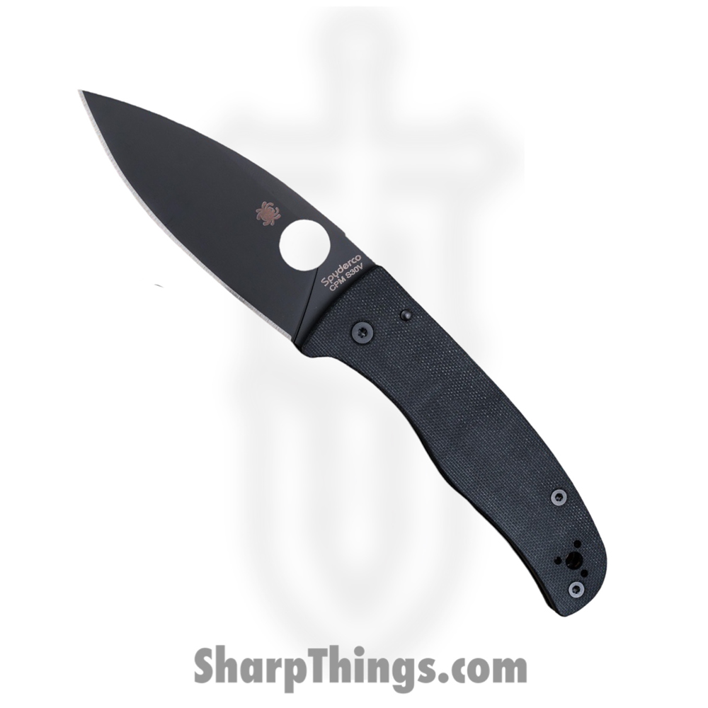 07f680a8-c566-40c6-9a35-0a9772ed9ba2_SC263GPBK_1.jpg Spyderco - SC263GPBK - Bodacious - Folding Knife - CPM S30V Coated Drop Point - G10 - Black - Image 1