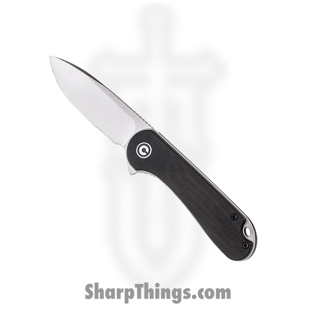 08224351-7f11-4220-9996-99ecfcc626e5_CIVC907D_1.jpg Civivi - Elementum - CIVC907D - Linerlock Folding Knife - D2 Ebony Wood - Black - Image 1
