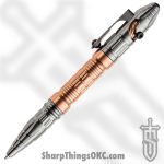 Heretic Knives - H038-TI/CU - Thoth Modular Pen - Titanium with Copper Extension - Black/Copper