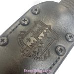 Borka Blades - SBDCLW - Custom SBD - Fixed Blade Knife - Coated Dagger P/S - Carbon Fiber - Black