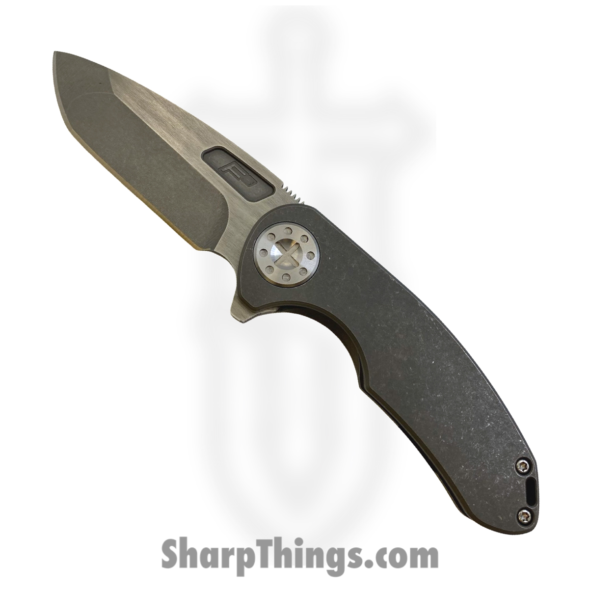 098370f0-7bd6-4437-93f8-4a7b048d640e_f3m-spfl-st_1.jpg Curtiss Custom Knives LLC - F3M-SPFL-ST/SL - F3 Med Slim - Folding Knife - CTS-XHP Stonewash Spanto - Titanium - Natural - Image 1