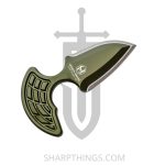 Heretic Knives - H050-5A-GRN - Sleight Modular Push Dagger - Fixed Blade Knife - CPM 20CV Coated Dagger - 6061-T6 Aluminum - Green