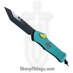 Heretic Knives - H006-6A-Bounty - Hydra - OTF Auto - Magnacut DLC Tanto - Aluminum - Bounty Hunter