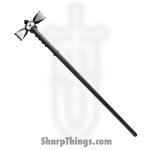 United Cutlery - UC3533 - M48 Double War Hammer Cane XL - Two Tone 2CR13 - FRG - Black