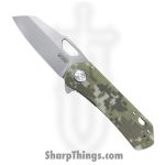 Kubey - KUB332J - Duroc - Folding Knife - AUS-10A Blasted Sheepsfoot - G10 - Camo