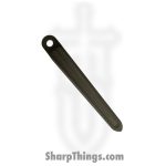 Millit Knives - CRKCLPBBLAST - V2 Groove CRK Clip - Bead Blasted - Titanium - Natural