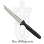Cold Steel - CSCS53NCT - Tanto Spike - Fixed Blade Knife - 4116 SS Satin Tanto - G10 Griv-Ex - Black