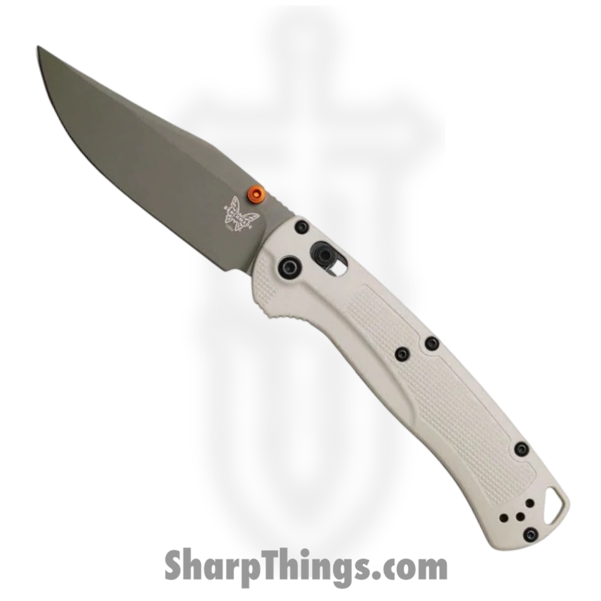 0c8be4c1-ce53-4c96-8144-1d382f504735_15536GN-01_1.jpg Benchmade - 15536GN-01 - Taggedout - Folding Knife - ELMAX Coated Clip Point - Grivory - Tan - Image 1