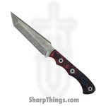 T.Kell Knives - OpsHwkHades - Ops Hawk - Fixed Blade Knife - 80crv2 Nickle Boron Coated Tanto - G10 - Hades
