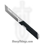 Takumitak - TKF216SL - Solution - Fixed Blade Knife - D2 Polished Tanto - G10 - Black