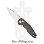 GiantMouse - NAZCA-CARBON-FIBER - ACE Naxca - Folding Knife - Magnacut Satin Modified Clip Point - Carbon Fiber - Black