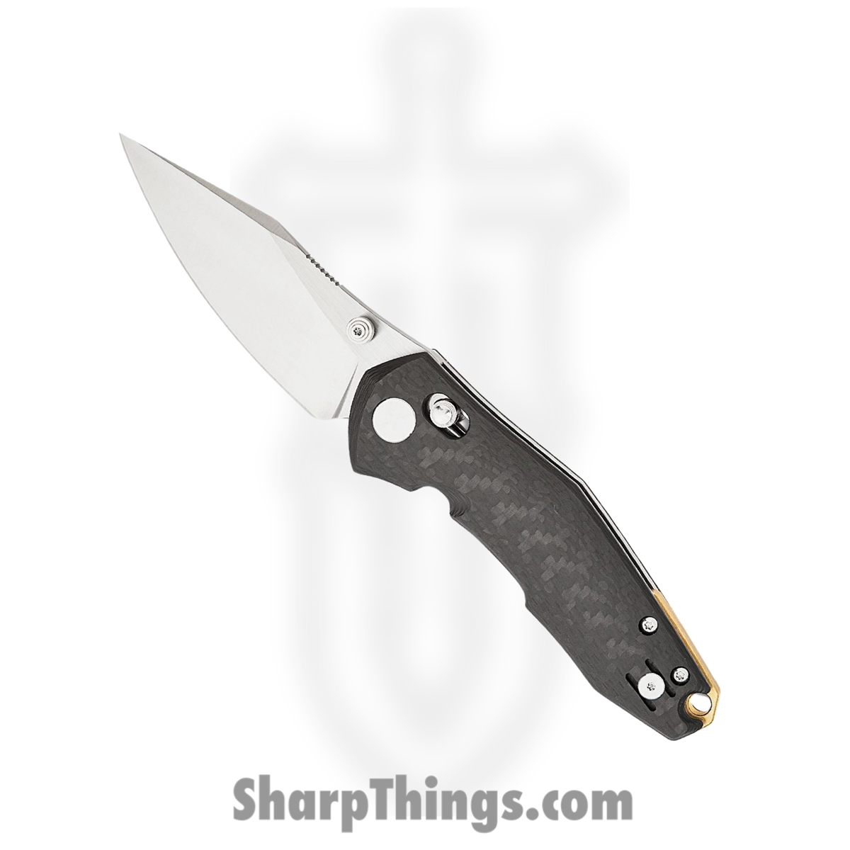 0ec8aabb-60a8-4a55-aa3a-66dd3d83452b_NAZCA-CARBON-FIBER_1.jpg GiantMouse - NAZCA-CARBON-FIBER - ACE Naxca - Folding Knife - Magnacut Satin Modified Clip Point - Carbon Fiber - Black - Image 1
