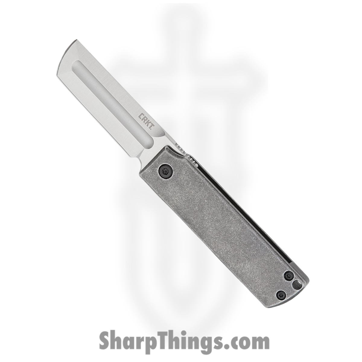 0f1c02d7-1840-4d3b-873c-c71ca2aa2dd6_CR5915_1.jpg CRKT - 5915 - MinimalX™ - Folding Knife - Sandvik 12C27 Satin Modified Tanto - Dark Stonewashed Steel - Gray - Image 1