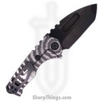 Medford Knife - MK029SPT-01TM-TPCP-BN - Praetorian Genesis "T" Tanto Folder - S35VN PVD - "Radial Tremors"