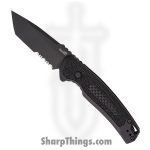 Kershaw - KS7105 - Launch 16 - Automatic Knife - CPM M4 Coated Tanto - 6061-T6 Aluminum Trac Tec Inserts - Black
