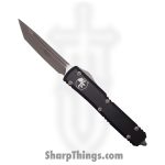 Microtech - 123-10AP - Ultratech - OTF Auto - 123-10AP Ultratech OTF Auto - 6061-T6 Aluminum - Black