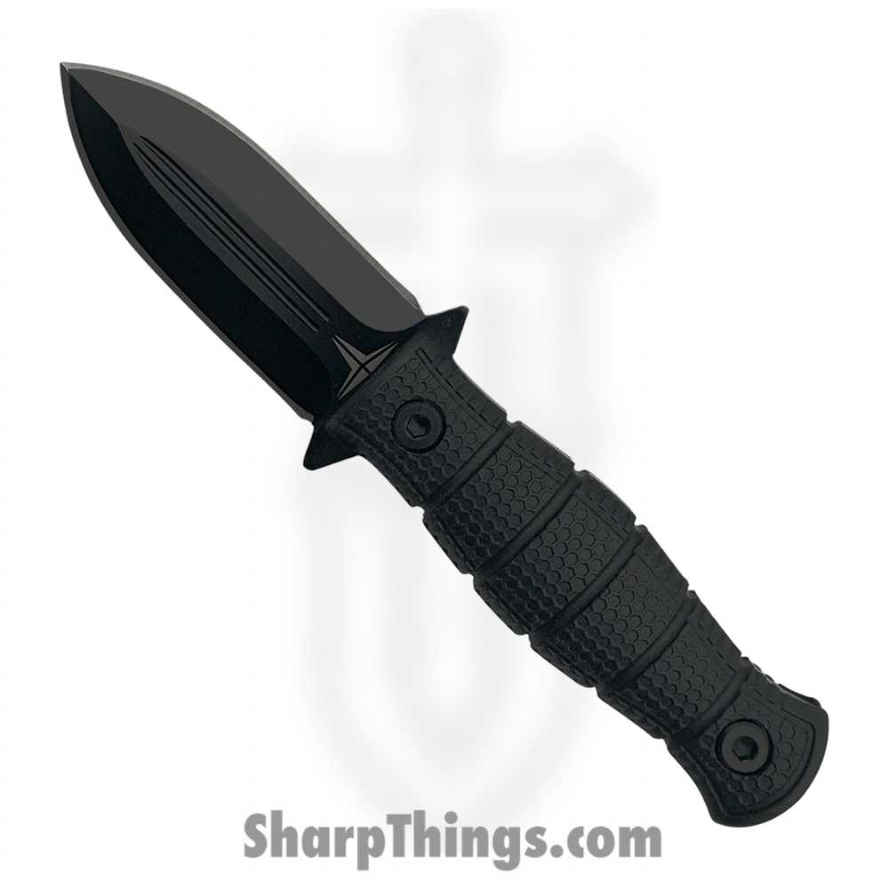 139dada3-9778-4762-8584-828f32b540eb_TKF3S04_1.jpg Takumitak - TKF3S04 - Little Buddy - Fixed Blade Knife - 3Cr13 SS Coated Spear Point - FRN - Black/ Coyote Tan - Image 1