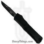 Microtech - 1217-1TS - Combat Troodon Interceptor Gen III Sig Series - OTF Auto - M390MK Tactical Standard - 6061-T6 - Black