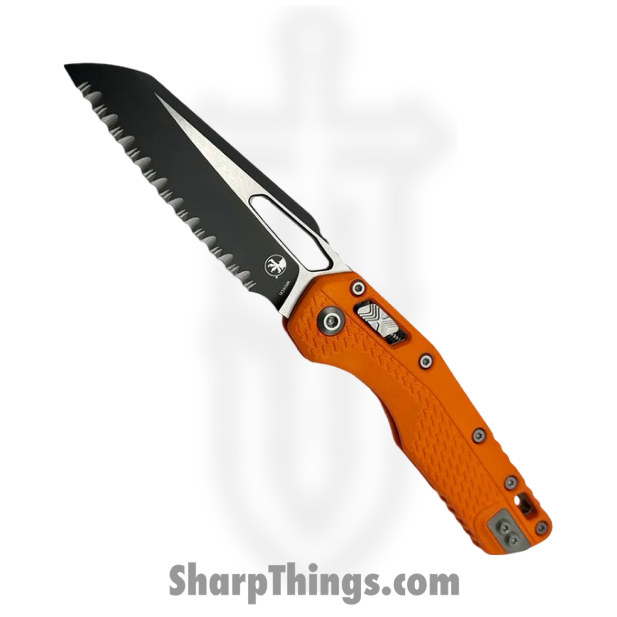13d9a45e-6574-4af9-a66c-16e93fb991c4_210T-3PMOR_1.jpg Microtech - 210T-3PMOR - MSI Ram-Lok - Folding Knife - M390MK Black Modified Sheepsfoot - Injection Molded Polymer - Orange - Image 1