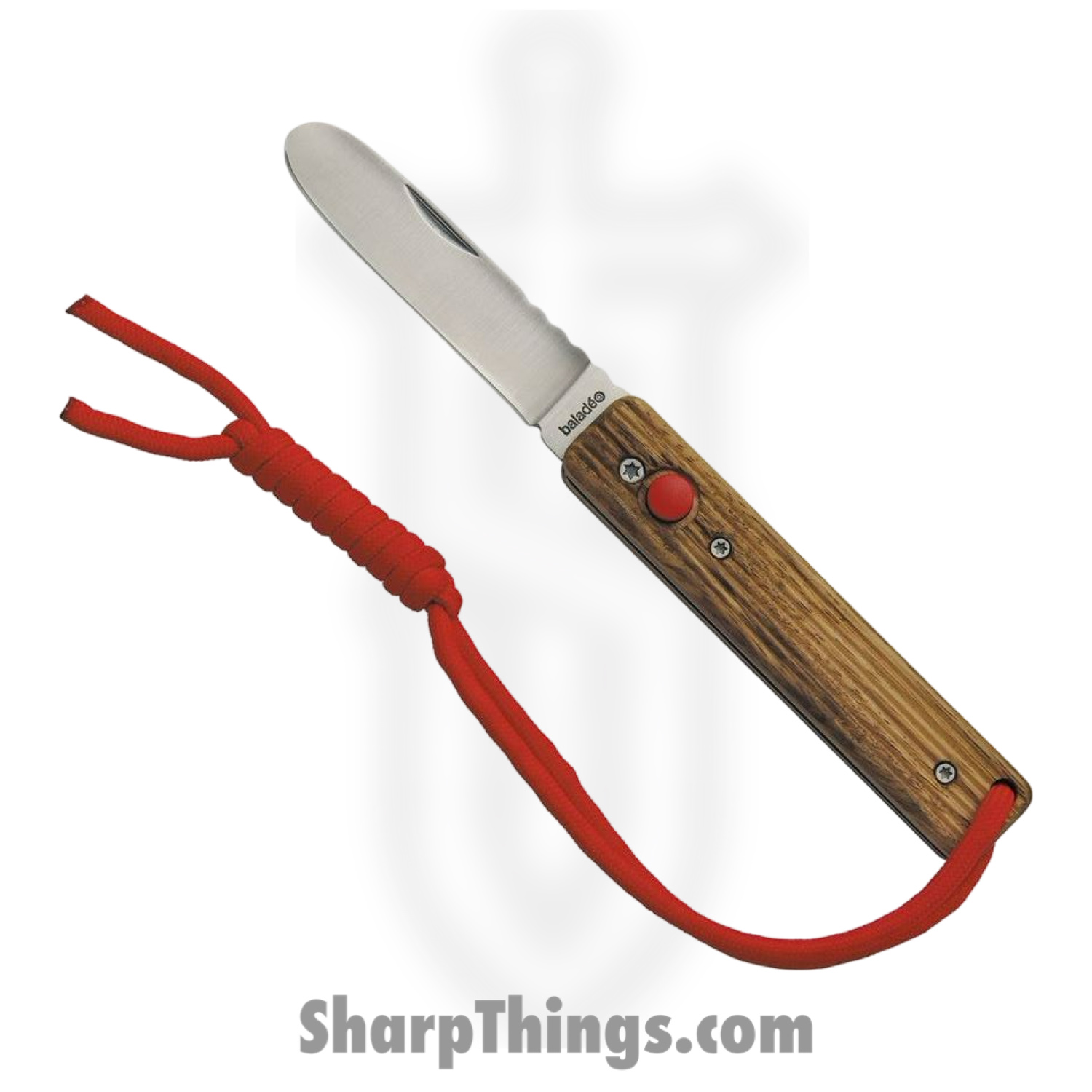 14137808-3d69-46d7-a44b-f9e05211b3e2_BALECO340_1.jpg Baladeo Knives - BALECO340 - Papagayo Kids Knife - Folding Knife - 420 SS Satin Blunt Tip - Zebra Wood - Brown - Image 1