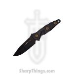 Microtech - 113M-2DLCCFS - Socom Alpha Mini - Fixed Blade Knife - M390 Coated Clip Point - Carbon Fiber - Black