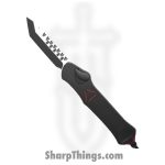 Heretic Knives - H006-10A-PRED - Hydra - OTF Auto - Magnacut two tone Tanto - Aluminum - Predator