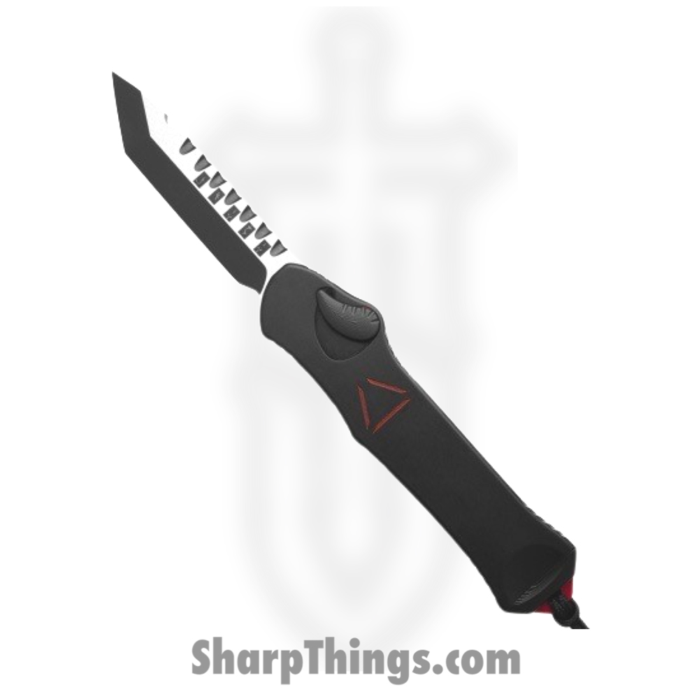 14b31a00-28d4-40ac-8555-496d201a714e_H006-10A-PRED_1.jpg Heretic Knives - H006-10A-PRED - Hydra - OTF Auto - Magnacut two tone Tanto - Aluminum - Predator - Image 1