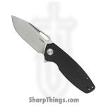 Kubey - KUB322A - Tityus - Folding Knife - D2 Blasted Drop Point - G10 - Black