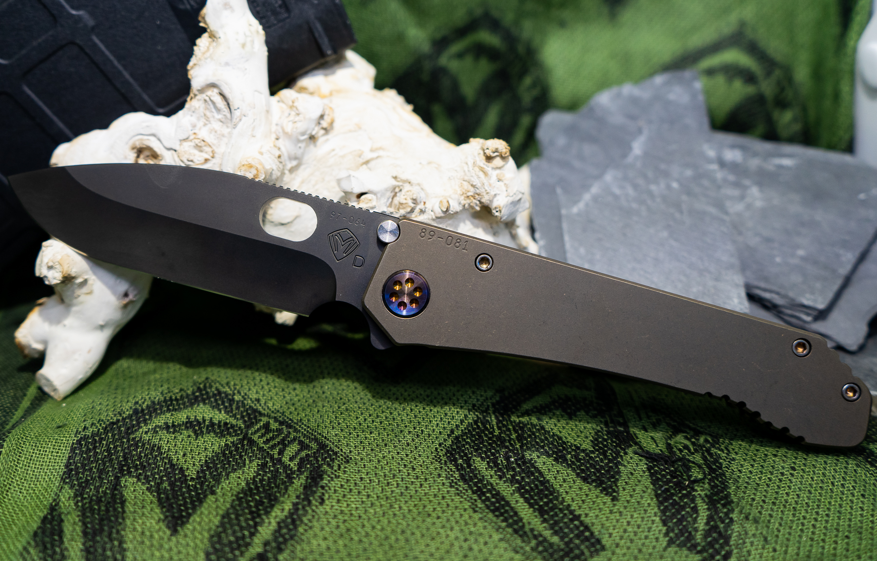 1539aa1b-f919-4735-a26e-115f571a4e5a_MK001DPQ-30PV-T1C1-Q4_1.jpg Medford Knife - MK001DPQ-30PV-T1C1-Q4 - 187 DP - PVD Folding Knife - D2 G10 - Anodized Bronze - Image 1
