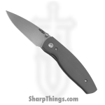 TRM - N2-G10-SG - Neutron 2 Liner Lock - Folding Knife - CPM MagnaCut Stonewash Drop Point - 3D G10 - Slate Gray
