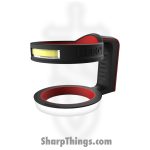 Nebo - NEBO6668 - Glow Light Tumbler Handle - Rubberized - Black Red