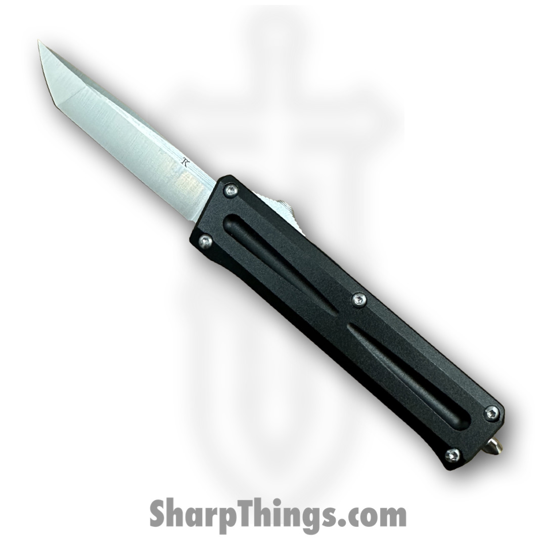 160552ab-26bb-46c3-bcfa-3ef9ab1274ec_TCSTGTNNSA_1.jpg TakCom - TCSTGTNNSA - Stinger - OTF Auto - 154CM Satin Tanto - 6061-T6 Aluminum - Black - Image 1