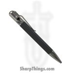 Bastion - BSTN224 - EDC Bolt Action Pen - Stainless Carbon Fiber - Black Gray