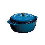 Lodge - EC6D33 - 6 Quart Enameled Cast Iron Dutch Oven - Blue