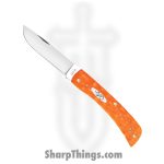 Case Cutlery - CA35816 - Sod Buster Jr - Folding Knife - Tru-Sharp Surgical Stainless Steel Mirror Polished Skinner - Jigged Bone - Cayenne