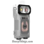 Wuben - WX3CHBX-BLU - Wuben X3 Owl EDC Flashlight and 3000mah Charging Box - Blue