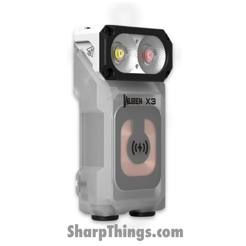 180a01e4-fa9f-4ede-a00d-bcf063a86a49_WX3CHBX-BLU_1.jpg Wuben - WX3CHBX-BLU - Wuben X3 Owl EDC Flashlight and 3000mah Charging Box - Blue - Image 1