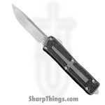 Microtech - 1278-10 - Scarab II GEN III S/E - OTF Auto - M390MK Stonewash Drop Point - 6061-T6 Aluminum - Black