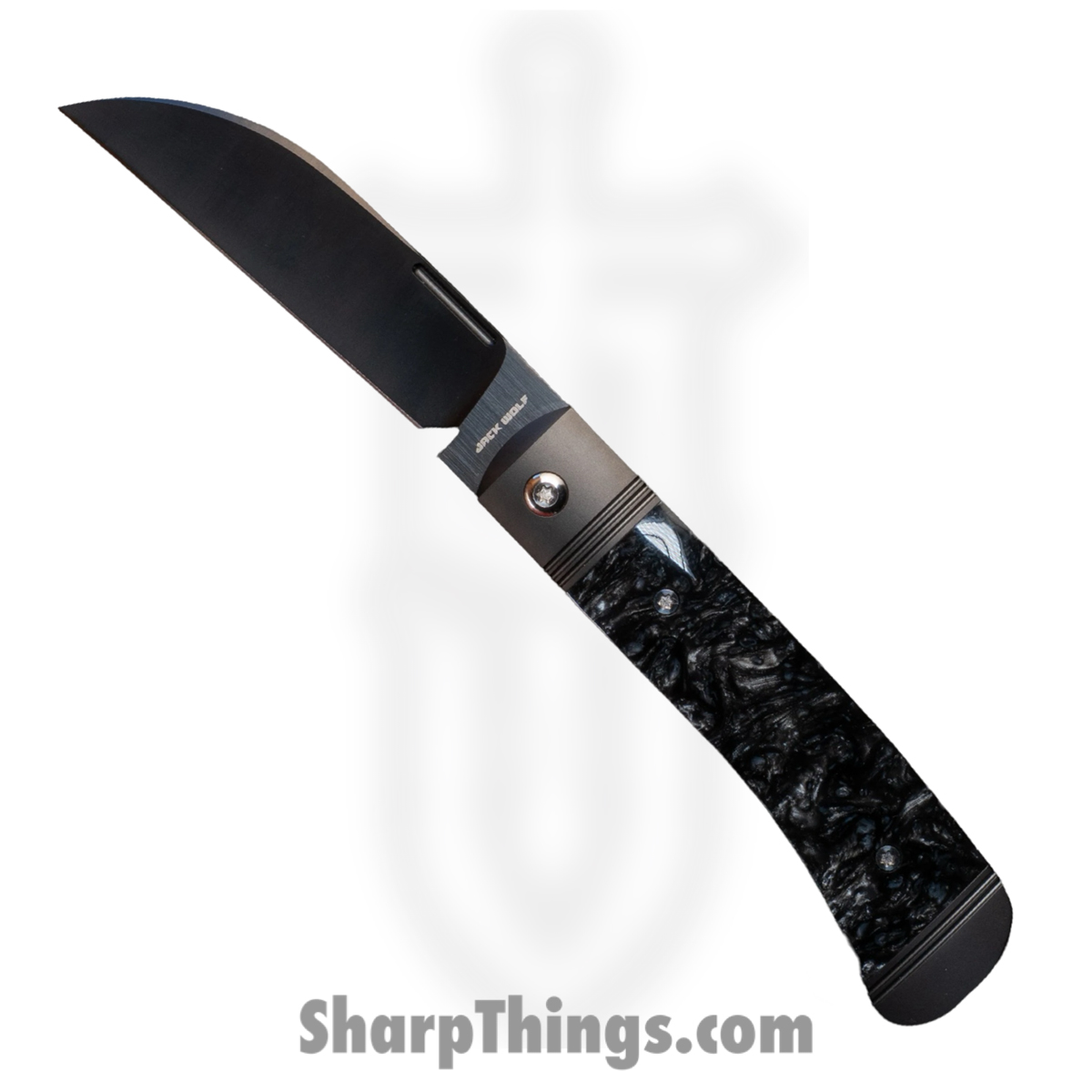 188b84d6-5d3b-4df6-bdcc-009d592a7d84_DIAMO-01-KIR-BLK-ICE_1.jpg Jack Wolf Knives - DIAMO-01-KIR-BLK-ICE - Diamondback Jack - Folding Knife - S90V Coated Sheepsfoot - Kirinite - Black Ice - Image 1