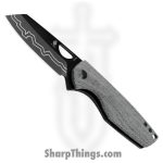 Kizer Cutlery - KIV3628C1 - Sparrow - Folding Knife - 154CM Black Sheepsfoot - Micarta - Black