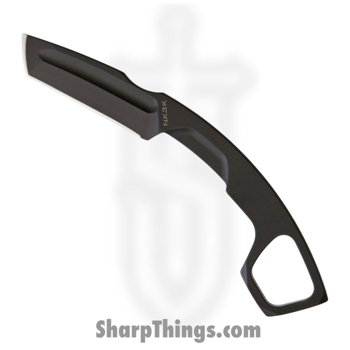 19043a0b-16bc-482d-b042-5f879cb5f6dc_EX0213BLK_1.jpg Extrema Ratio - EX0213BLK - NK3 K - Fixed Blade Knife - Bohler N690 Coated Tanto - Bohler N690 - Black - Image 1
