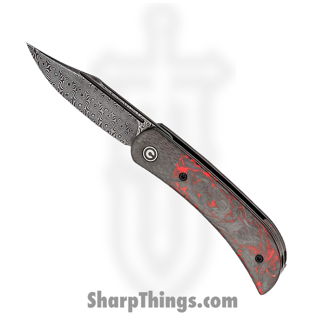 19266d87-80c0-41fa-a290-f8c474015706_C19010CDS2_1.jpg Civivi - C19010CDS2 - Appalachian Drifter Linerlock - Damascus - CF - Image 1