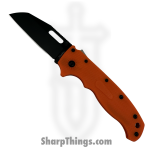Demko Knives - DEMAD205F26B - AD 20.5 Shark-Lock - Folding Knife - D2 Coated Wharncliffe - G10 - Orange