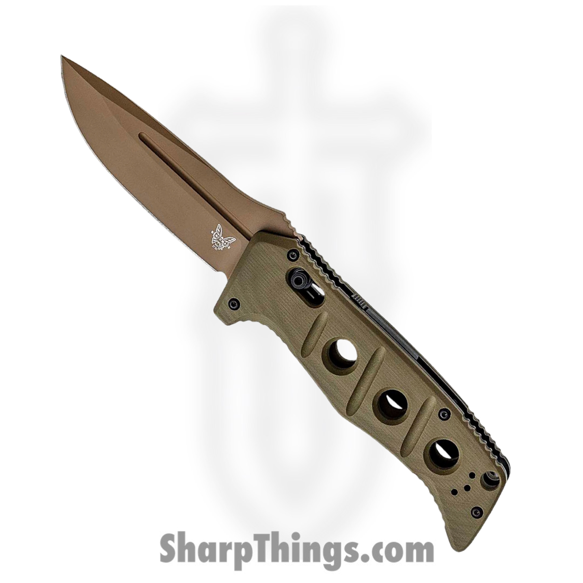1a97cd48-7d4c-4ab1-814b-5dab0e673517_2750FE-2_1.jpg Benchmade - 2750FE-2 - Adamas Auto - Automatic Knife - CruWear Coated Drop Point - G10 - OD Green Dark Earth - Image 1