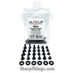 ULTICLIP - DSK30 - 30 Piece Combo Head Screw Kit -Steel - Black