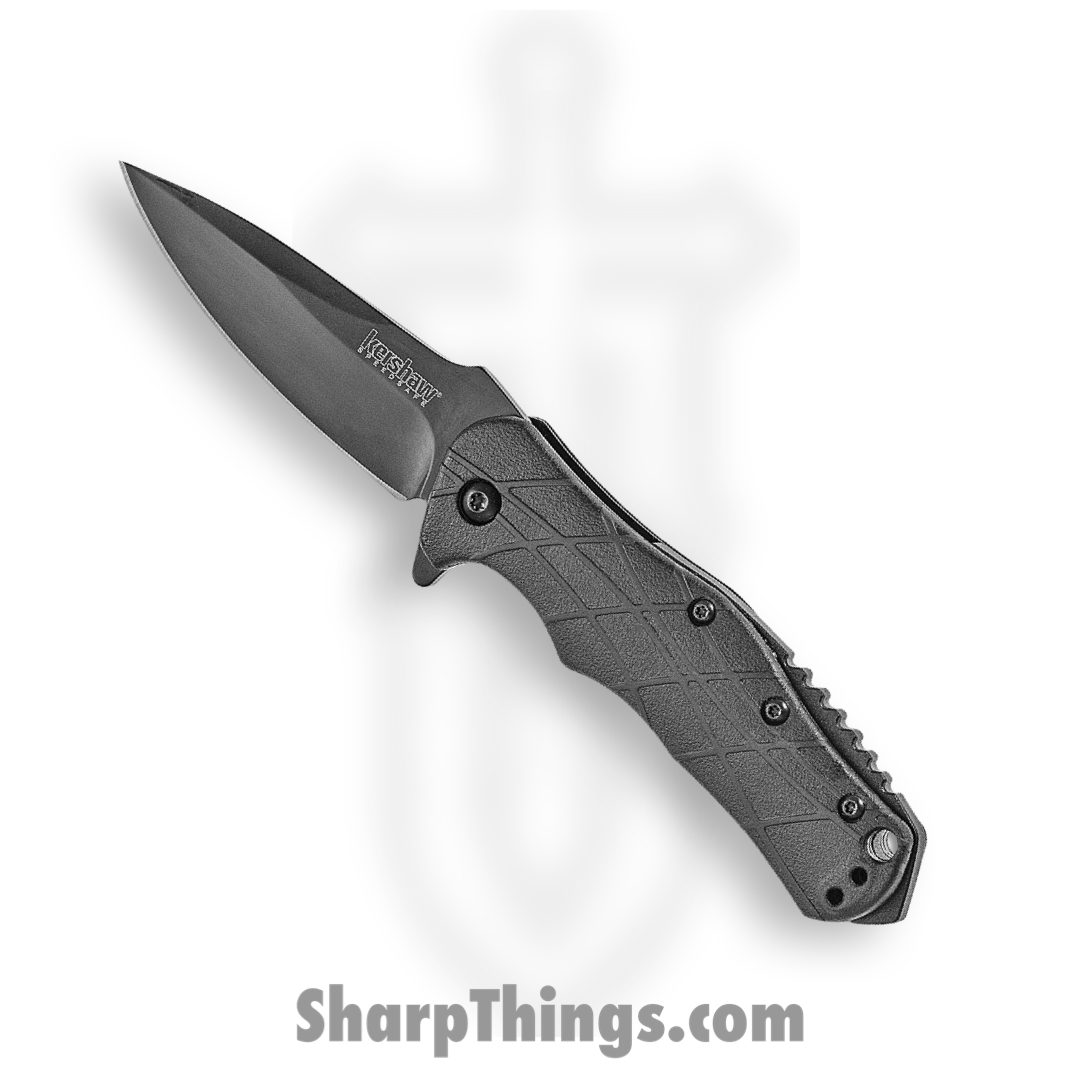 1befb4d7-fb4f-42ce-81a3-eee8f63aab6b_1987_1.jpg Kershaw - 1987 - RJ Tactical 3.0 - Folding Knife - 8Cr13MoV Black-oxide coated Drop Point - Glass Filled Nylon - Black - Image 1