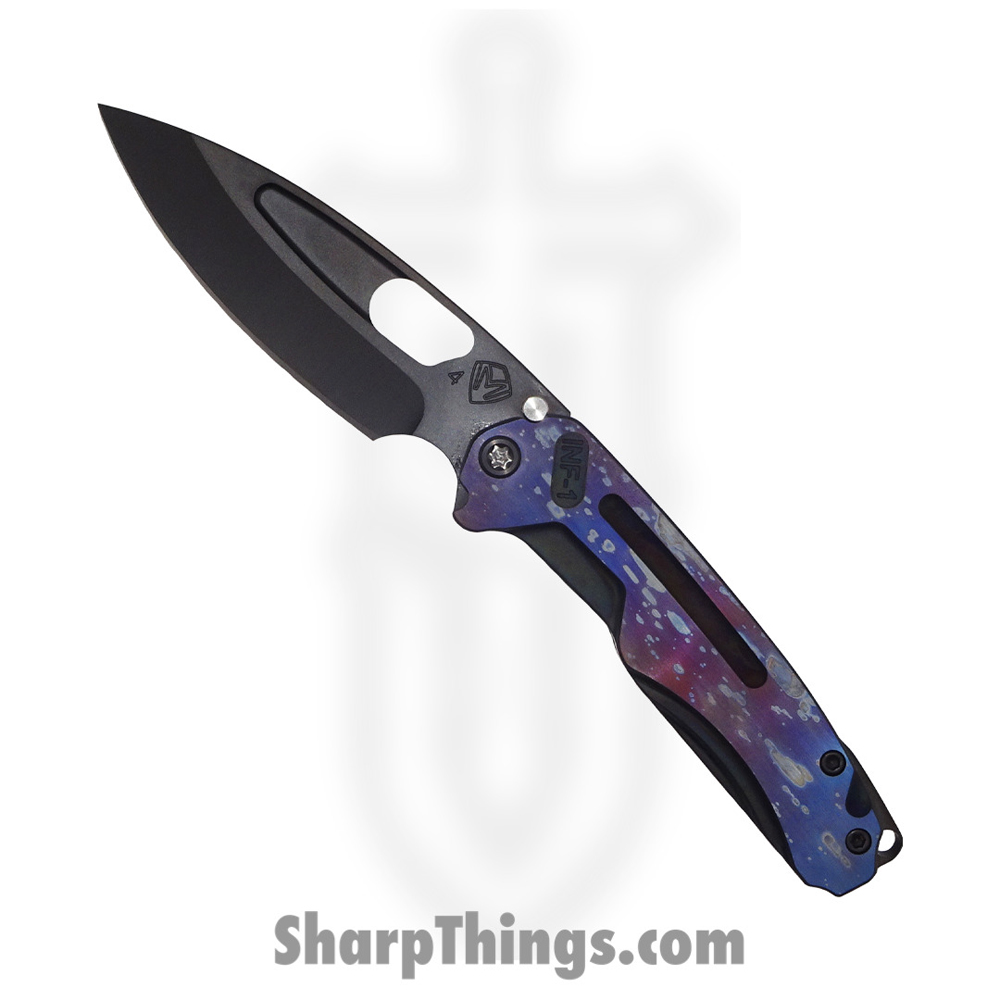 1c1684cc-426d-49e4-a174-56014ca6a167_MK0314PQ-30PV-TPCP-BP_1.jpg Medford Knife - MK0314PQ-30PV-TPCP-BP - Infraction Folding Knife - PVD Handles and Blade - Galaxy Handle - Image 1